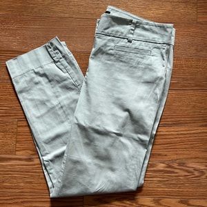 Ann Taylor Devin Cropped Cotton Pants